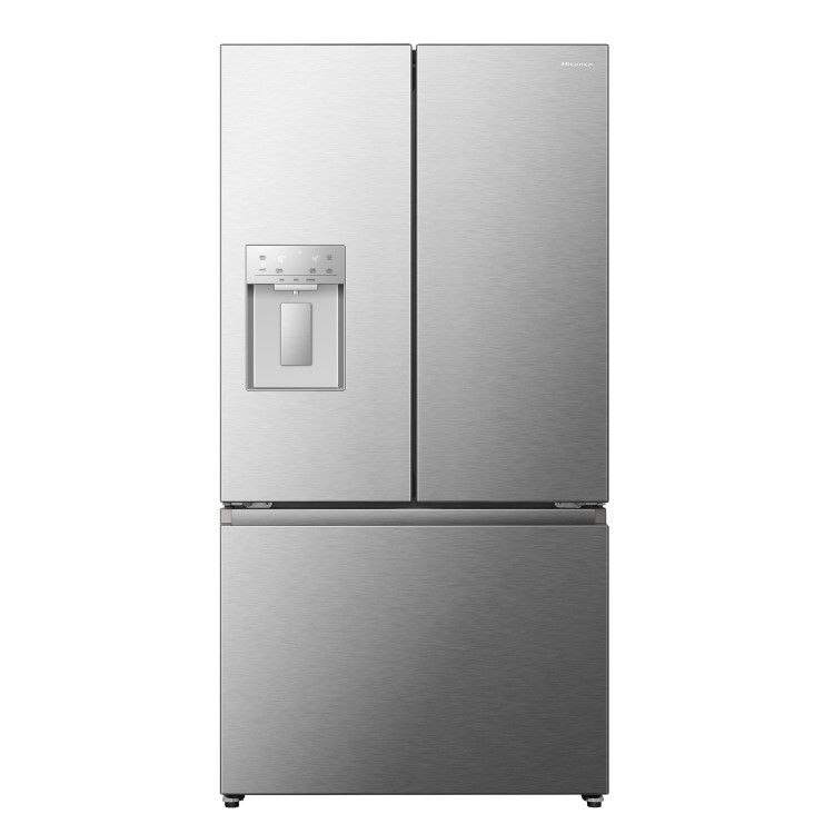 Refurbished Hisense RF815N4SESE 634 Litre American Fridge Freezer Stainless Steel