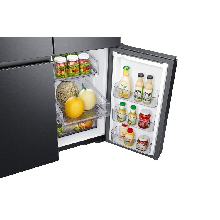 Refurbished Samsung RF65A967FB1 647 Litre American Fridge Freezer Black