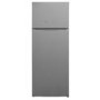 NordMende RFF264SLAPLUS 144x54cm Top Mount Freestanding Fridge Freezer - Silver