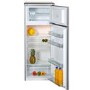 NordMende RFF264SLAPLUS 144x54cm Top Mount Freestanding Fridge Freezer - Silver