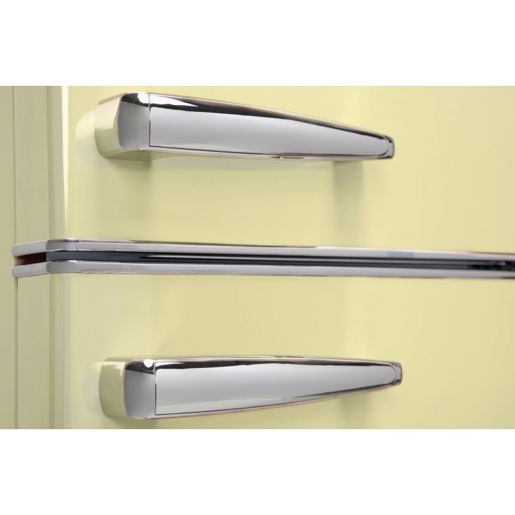 Galanz RFFK002C 300 Litre Freestanding Fridge Freezer 60/40 Split Retro Fast Freeze 60cm Wide - Cream