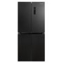Russell Hobbs 421 Litre Four Door American Fridge Freezer - Black Steel