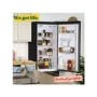 Russell Hobbs 279 Litre 70/30 Freestanding Fridge Freezer with Water Dispenser - Black