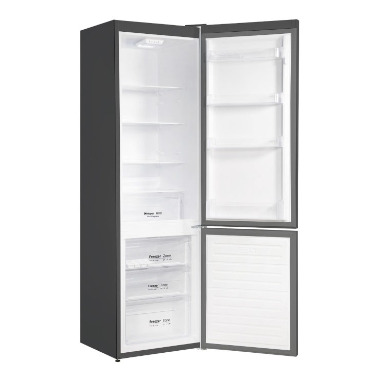 Russell Hobbs 279 Litre 70/30 Freestanding Fridge Freezer - Dark Steel