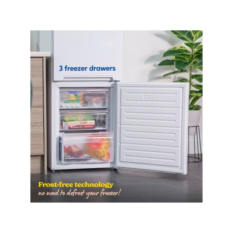 Russell Hobbs 279 Litre 70/30 Freestanding Fridge Freezer - White