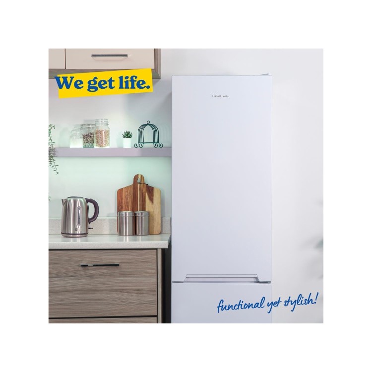 Russell Hobbs 279 Litre 70/30 Freestanding Fridge Freezer - White
