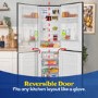 Russell Hobbs 245 Litre 50/50 Fridge Freezer with Water Dispenser - Black