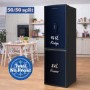 Russell Hobbs 245 Litre 50/50 Fridge Freezer with Water Dispenser - Black