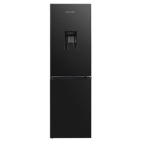 Russell Hobbs 245 Litre 50/50 Fridge Freezer with Water Dispenser - Black Steel