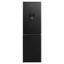 Russell Hobbs 245 Litre 50/50 Fridge Freezer with Water Dispenser - Black Steel