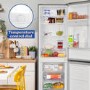 Russell Hobbs 245 Litre 50/50 Fridge Freezer with Water Dispenser - Stainless Steel