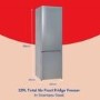 Russell Hobbs 329 Litre 60/40 Freestanding Fridge Freezer - Stainless Steel