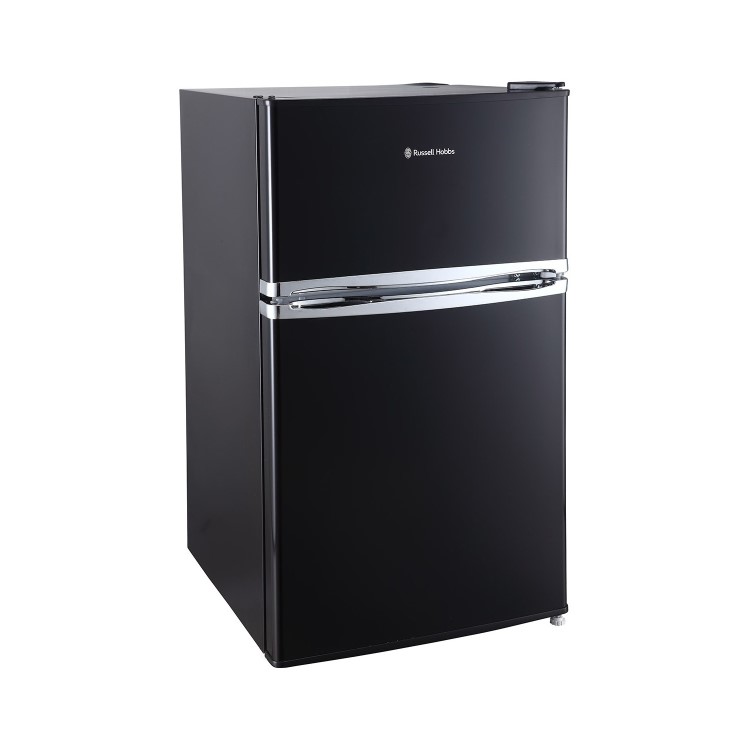 Refurbished Russell Hobbs RHUCFF50B Freestanding 90 Litre 70/30 Fridge Freezer Black