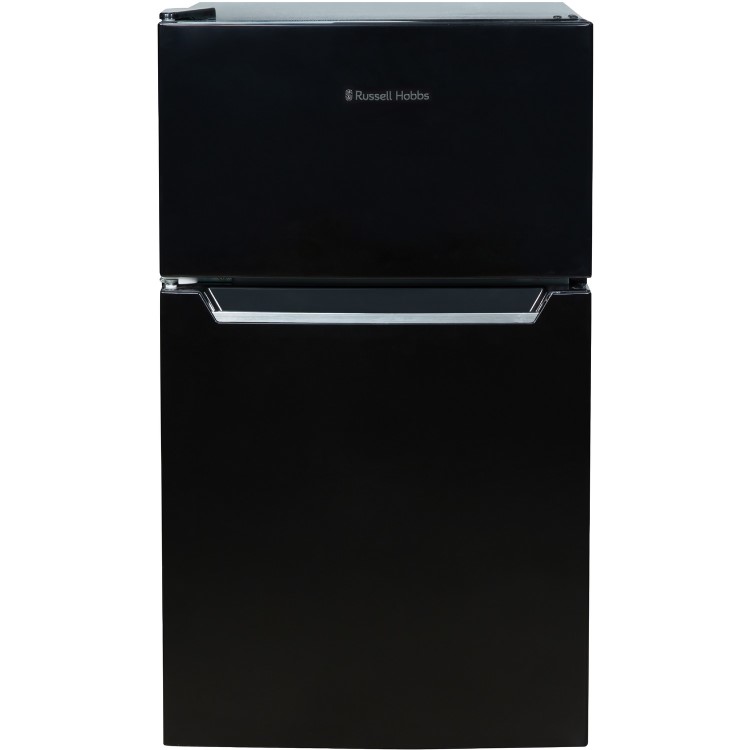 Refurbished Russell Hobbs RH47UCFF1B Freestanding 90 Litre Under Counter Top Mount Fridge Freezer Black