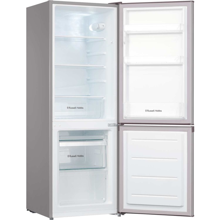 Russell Hobbs 156 Litre 70/30 Freestanding Fridge Freezer - Stainless steel