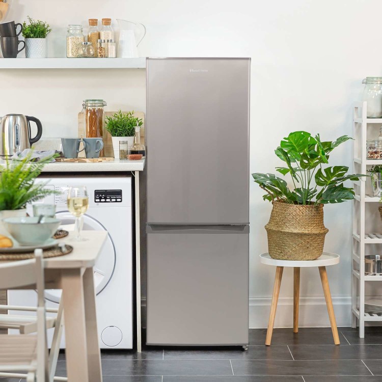 Russell Hobbs 156 Litre 70/30 Freestanding Fridge Freezer - Stainless steel