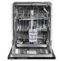 RH60BIDW01D2 Russell Hobbs Integrated Dishwasher - Silver Black control panel