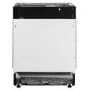 Russell Hobbs Integrated Dishwasher - Silver Black control panel