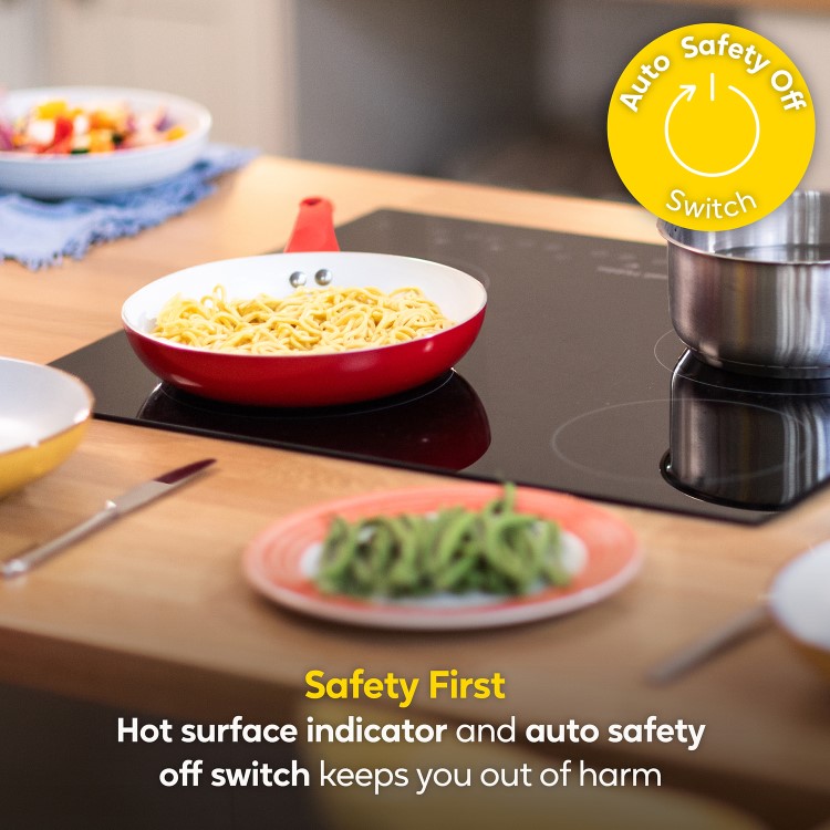 Russell Hobbs 59cm 4 Zone Electric Hob with Touch Controls