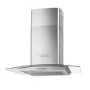 Russell Hobbs 60cm Curved Glass Chimney Cooker Hood - Stainless Steel
