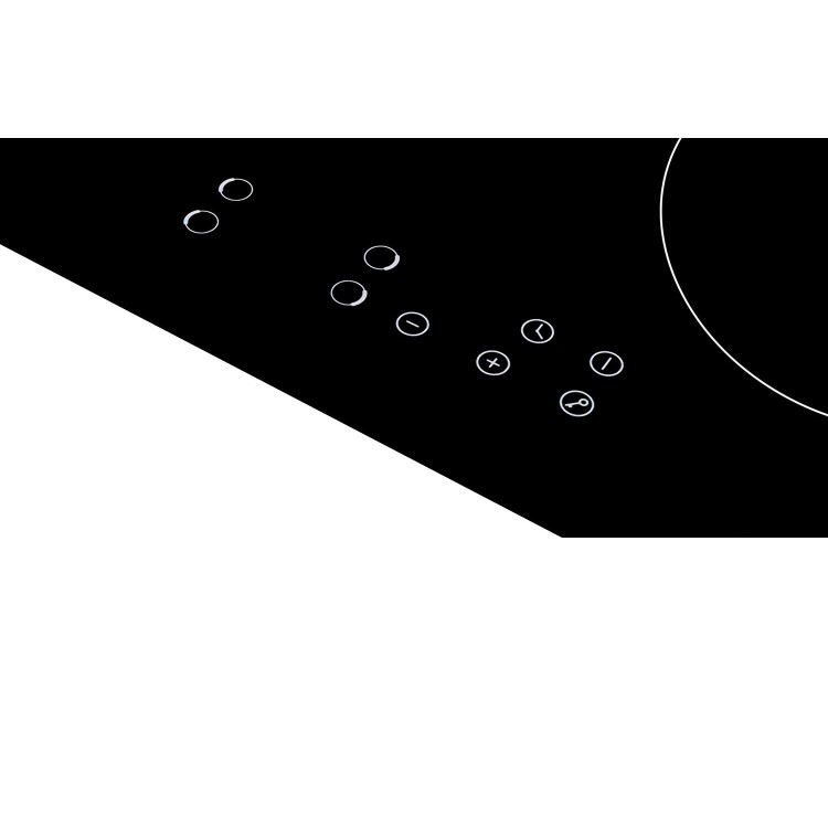 Russell Hobbs RH60IH401B Black Glass 59cm Wide 4 Zone Induction Hob with Touch Control
