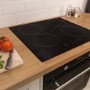 Russell Hobbs RH60IH401B Black Glass 59cm Wide 4 Zone Induction Hob with Touch Control

