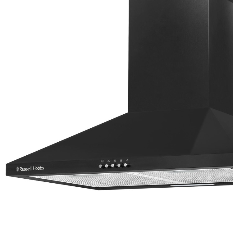 Russell Hobbs 60cm Chimney Cooker Hood - Black