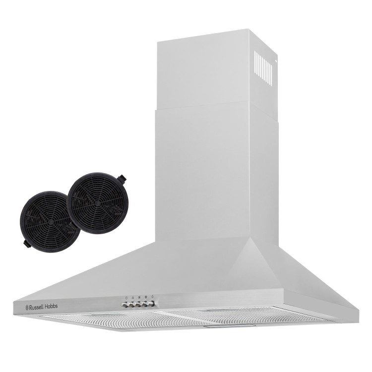 Russell Hobbs 60cm Chimney Cooker Hood - Stainless Steel