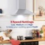 Russell Hobbs 60cm Chimney Cooker Hood - Stainless Steel