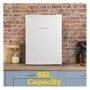Refurbished Russell Hobbs 66L Freestanding Larder Fridge - White