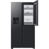 Samsung 627 Litre Side-By-Side American Fridge Freezer - Black