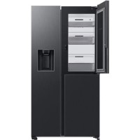Samsung 627 Litre Side-By-Side American Fridge Freezer - Black