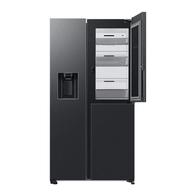 Samsung 627 Litre Side-By-Side American Fridge Freezer - Black