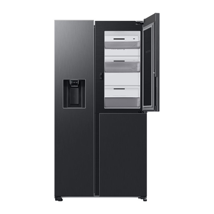 Samsung 627 Litre Side-By-Side American Fridge Freezer - Black