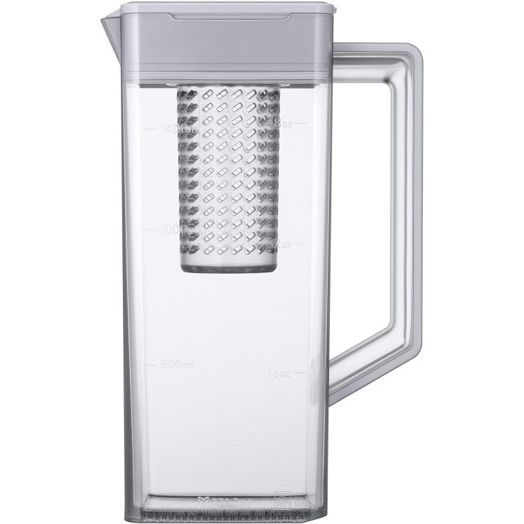Samsung 645 Litre Side-By-Side American Fridge Freezer With Beverage Centre  - Silver