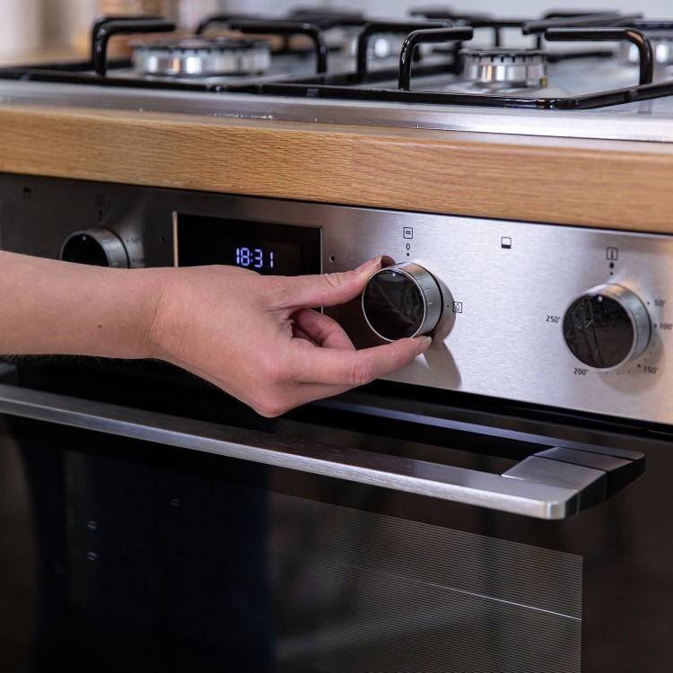 Russell Hobbs Built-In Electric Double Oven - Stainless Steel