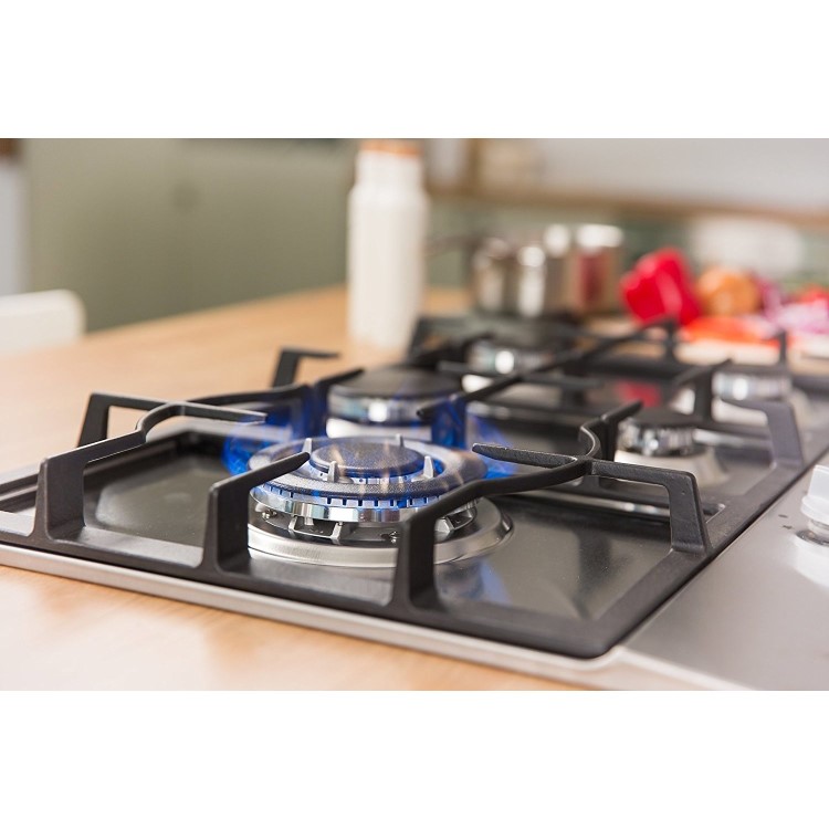Refurbished Russell Hobbs RH75GH601SS 75cm 5 Zone Gas Hob