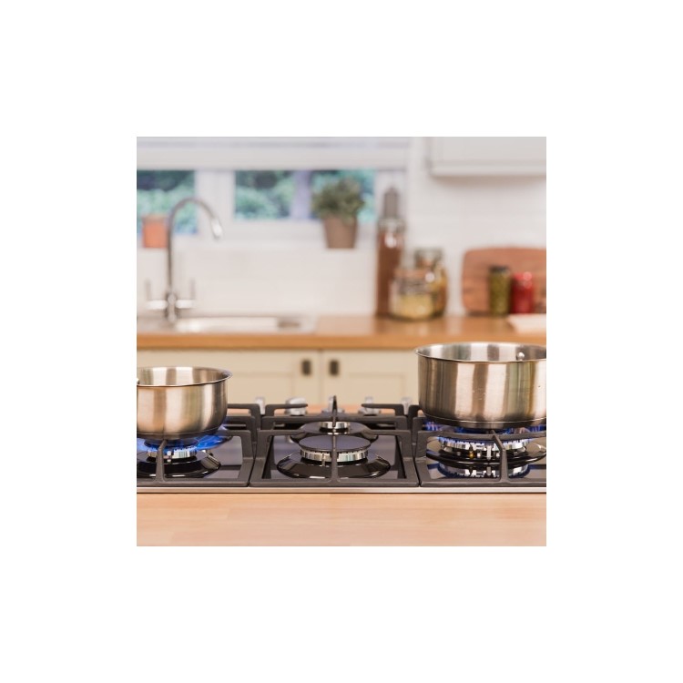 Refurbished Russell Hobbs RH75GH601SS 75cm 5 Zone Gas Hob