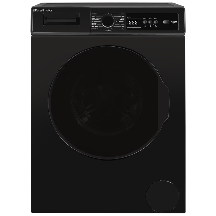 Russell Hobbs 11 Series 8kg 1400rpm Washing Machine - Black