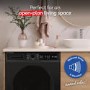 Russell Hobbs 11 Series 8kg 1400rpm Washing Machine - Black