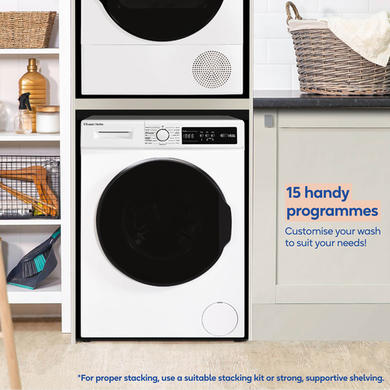 Refurbished Russell Hobbs RH814W111W 11 Series 8kg 1400rpm Washing Machine - White