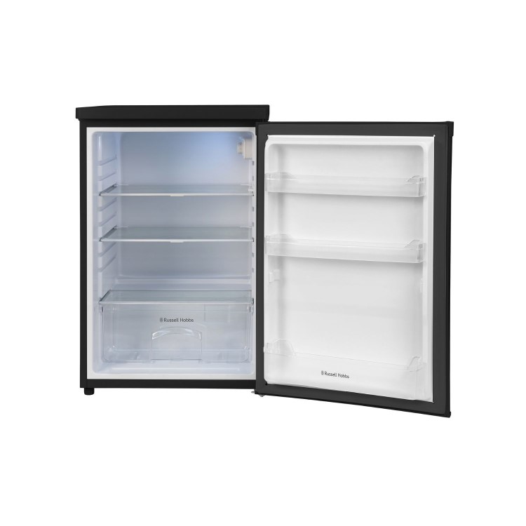 Refurbished Russell Hobbs RH85UCLF552E1B Under Counter Larder Fridge Black