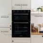 Russell Hobbs Built-In Electric Double Oven - Black