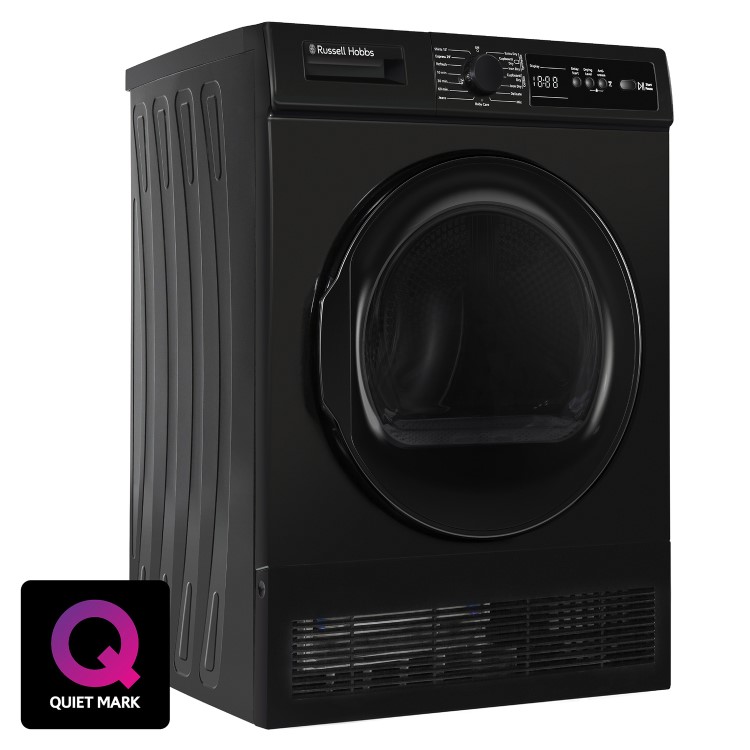 Russell Hobbs 11 Series 8kg Condenser Tumble Dryer - Black