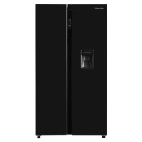 Russell Hobbs 439 Litre Side-By-Side American Fridge Freezer - Black