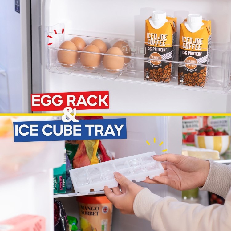 Russell Hobbs 439 Litre Side-By-Side American Fridge Freezer - Black