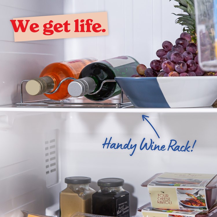 Russell Hobbs 442 Litre Side-By-Side American Fridge Freezer - Black