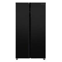 Refurbished Russell Hobbs 442 Litre Side-By-Side American Fridge Freezer - Black