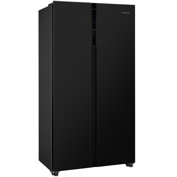 Russell Hobbs 442 Litre Side-By-Side American Fridge Freezer - Black