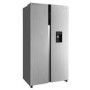 Russell Hobbs 439 Litre Side-By-Side American Fridge Freezer - Stainless Steel